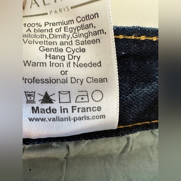 Valiant Paris Ripped tie dye paint, theme, Distressed Jeans Size 32 stretchy - Picture 11 of 16